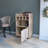 Macadamia 1-Door Bar Cart-1275541716