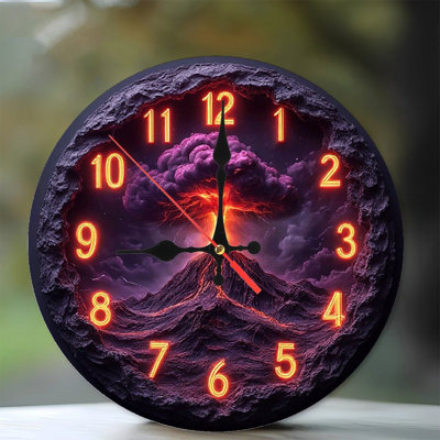 Horloge volcanique