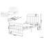 Extendable Kids Bed Metal ANAIS 90 x 200 cm (EU Single) Black-431721114