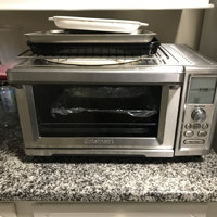 TOB-260N1-K4 Cuisinart Chefs Convection Toaster Oven with 4 Piece Non Stick  Bakeware Set