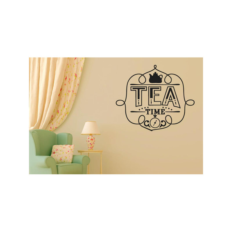 Non-Wall Damaging Wall Decal, Medium, Black