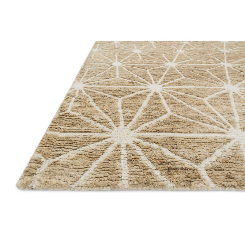 Sahara Wool Geometric Area Rug, Rectangle 5'6" x 8'6"