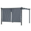 Cordless Pergola Roller Shade 2 Pack