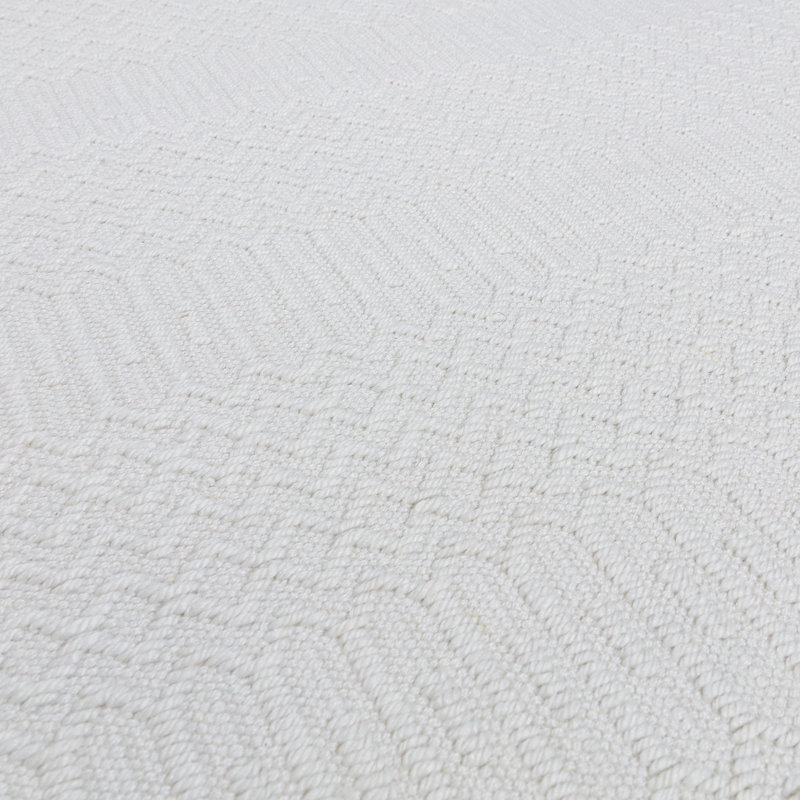 Alfresco Geometric Recycled P.E.T Hand Woven Indoor / Outdoor Area Rug, Rectangle 120 x 170cm