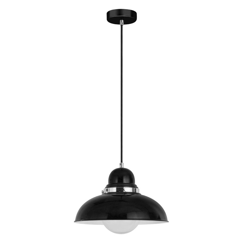 Sheri 1 - Light Dome Pendant, Black