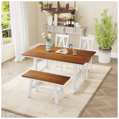 Tiofila Trestle Dining Set