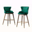 Ensemble de 2 tabourets à oreilles à hauteur de comptoir rembourrés en tissu-2075938049-2075938062