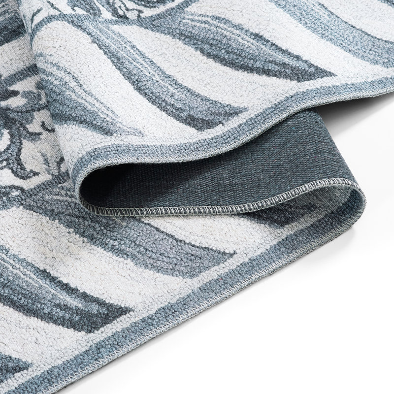 Sterling Check 2'6" X 10' Washable Runner
