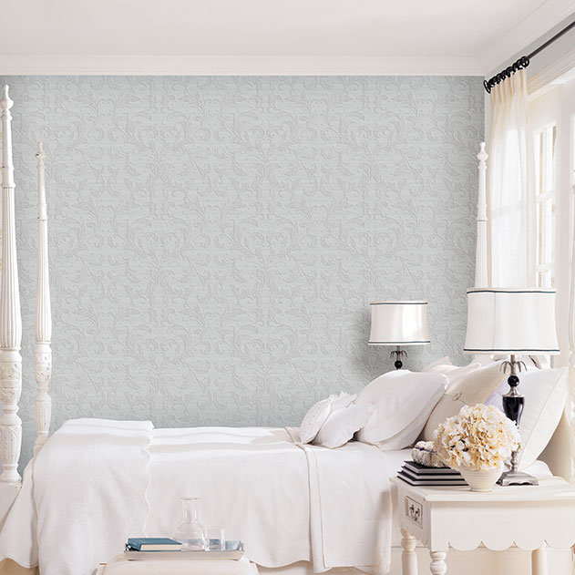 10m x 53cm Wallpaper Roll, Grey