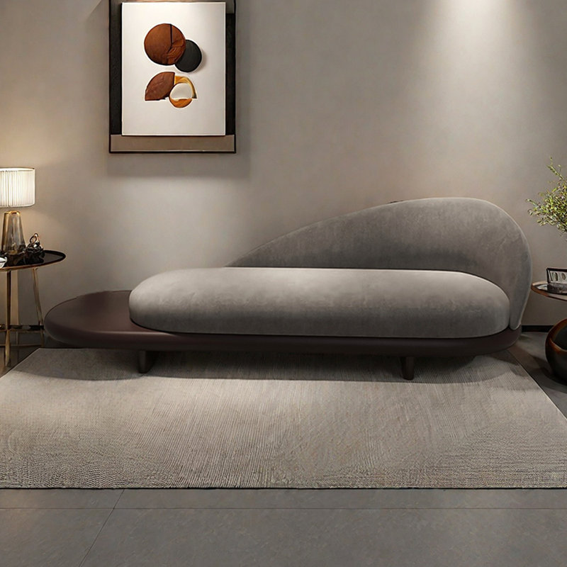Méridiennes d'intérieur Modern Sofa Home Leisure, Gris, Orienté à droite