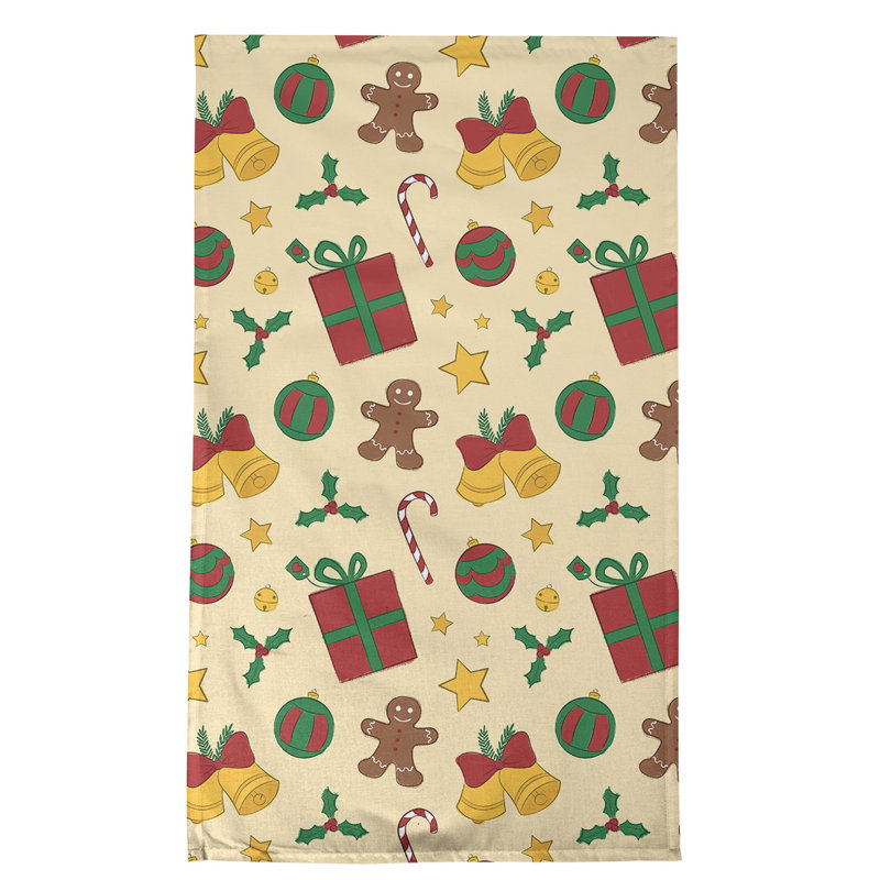 Waffle Tea Towel Kitchen Towel, Poly Twill