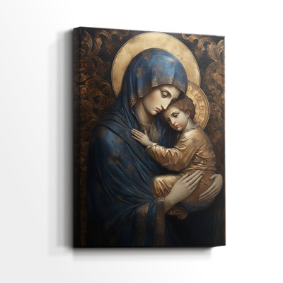 Religieux - Lxxiv - Toile tendue avec châssis de qualité supérieure - prête à être accrochée