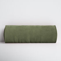D Studio bolster throw pillow lumbar support 15 x 40 cotton blend couch  neck