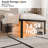 Bed Frames Heavy Duty, Metal Platform Bed No Box Spring Needed-1066621506-1047406557