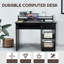 Bureau avec huche Halya-754832757