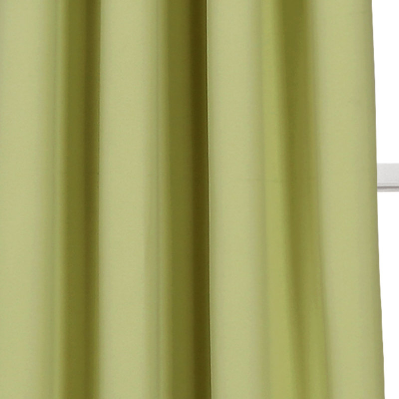 Insulated Blackout Curtain Pair, 52"W x 84"L, Sage