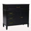 36" Bathroom Vanity With Sink, Black Bathroom Cabinet With Drawers, Solid Frame And MDF Board, One Package-485988134