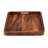 Kalmar Home 15" Square Serving Tray - Solid Bottom