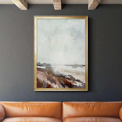 Coastal Inlet Study II, reproduction encadrée de qualité supérieure - prête à être accrochée