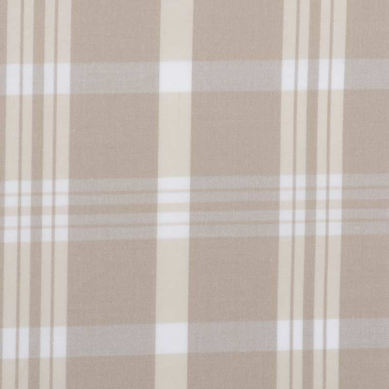 Sutton Plaids Fabric, Mushroom