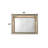 Stylish Mirror With LED Light And Acrylic Leg For Modern Interiors