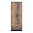 Oak Wood Veneer / Black Painted Wood