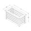 Estinnes Wooden Planter Box-271205968