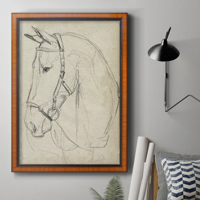 " Horse In Bridle Sketch II "