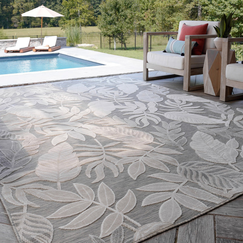 Lenapah Indoor / Outdoor Rug, Rectangle 3'10'' x 5'3''