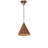 1 - Light Patina Single Pendant