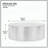 Placeeda Faux Wood Round Cofee Table-749749099