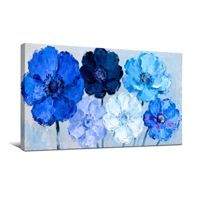 Plantes et fleurs, reproduction d'art sur toile
