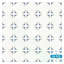 Carreau de mosaïque auto-adhésif en vinyle 6 po x 6 po