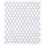Carrione Pennyn 9-3/4" x 11-1/2" Porcelain Mosaic Tile