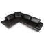 Trumansburg Leather Corner Sofa -1243792429-1243792427