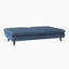  Canapé-lit convertible moderne et contemporain en tissu texturé 74,5 po Joneric-471162079