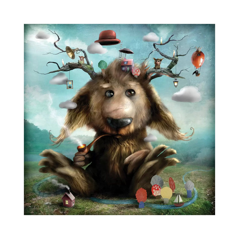 Archie by Alexander Jansson - Wrapped Canvas Print, 45.72 cm H x 45.72 cm W x 3.175 cm D