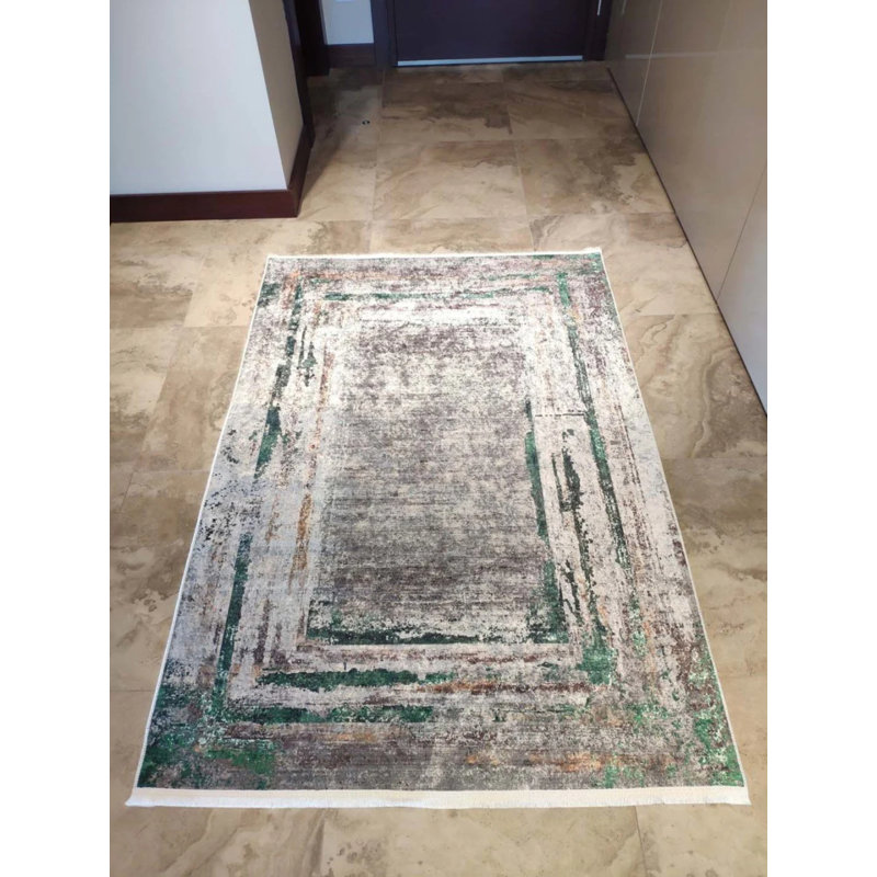 Tapis mathaï avec envers antidérapant, Rectangle 2 pi 7 po x 3 pi 3 po