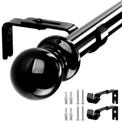 Tsamis Stainless Steel Stainless Steel 76 cm to 369 cm Curtain track/Rail