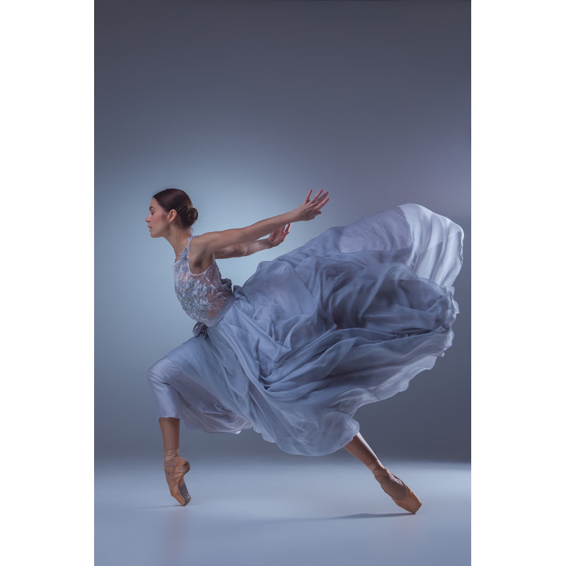 Ballerina Dancing par Master1305 - Photographie sur toile tendue, H 18 po x l 12 po