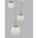 5 - Light Gold LED Cluster Pendant