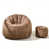 Velours brun foncé