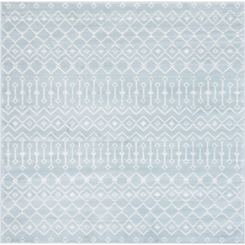 Aemtenan Abstract Indoor Rug, Square 8'