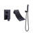 1 Handle Wall Waterfall Faucet with Diverter-71114868