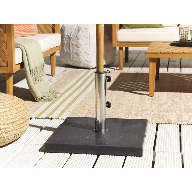 Billur 25kg Concrete Free Standing Umbrella Base, Black