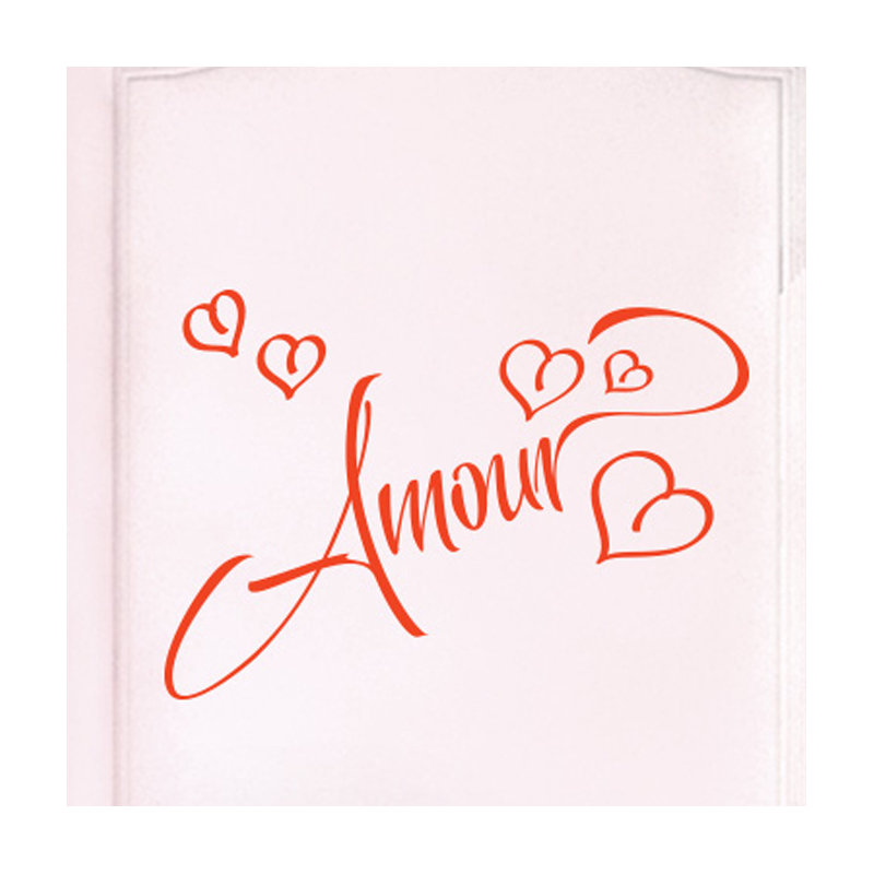 Wall Decal, Orange