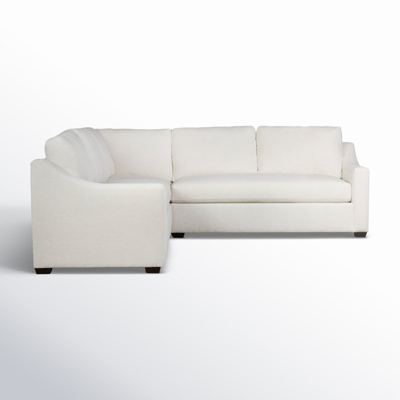 Cranbrook Upholstered L-Sectional, Canvas Navy Sunbrella® Canvas