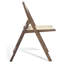 Ensemble de 2 chaises de patio pliables en rotin AllModern Dan-74555983