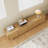 78.74" Modern TV Stands Wood Media Console TV Stand with Storage Cabinets No Assembly TV Stand with Cable Management