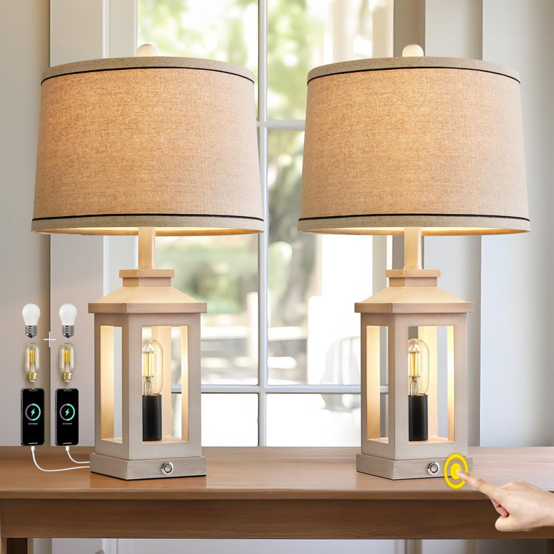 Jemier USB Table Lamp